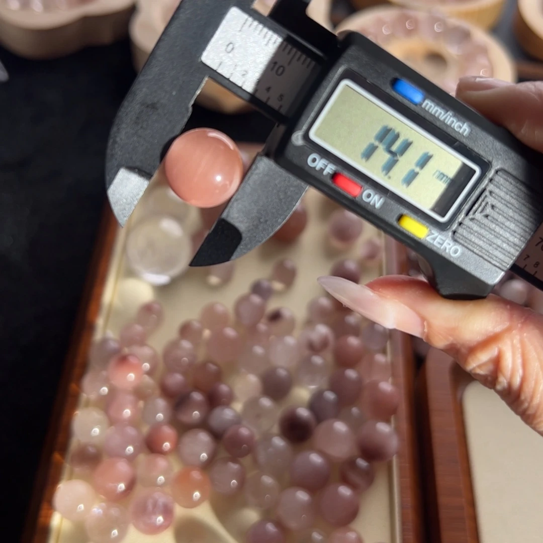 藝***然未镶嵌水晶手链14.1m定制通孔不退不换