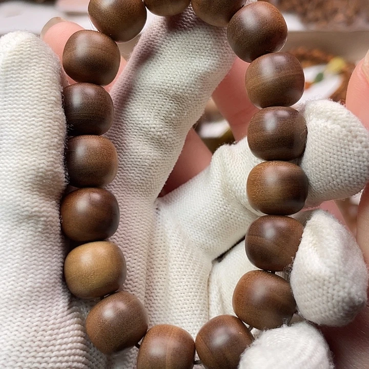 手串/手链檀香木老山檀香12/13横纹黑肉老料