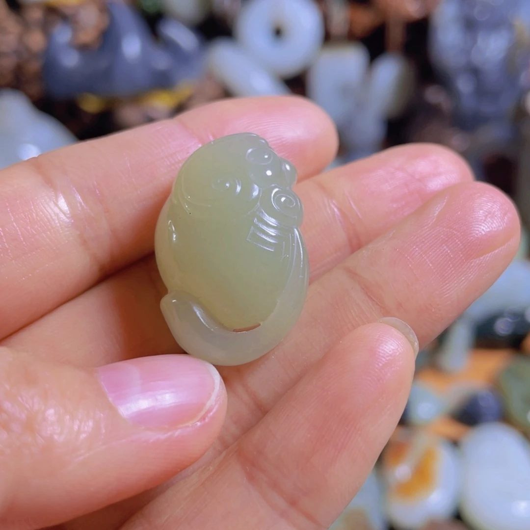 和田玉挂件未镶嵌