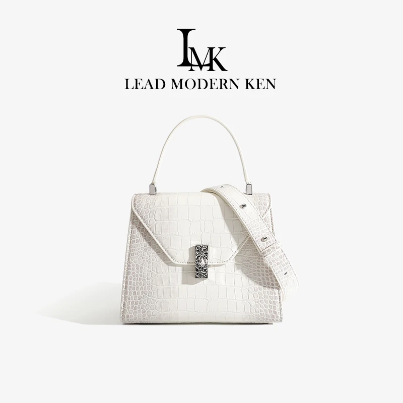 法国LMK名牌包包奢侈品大牌真皮女包高级感手提单肩包通勤斜挎包