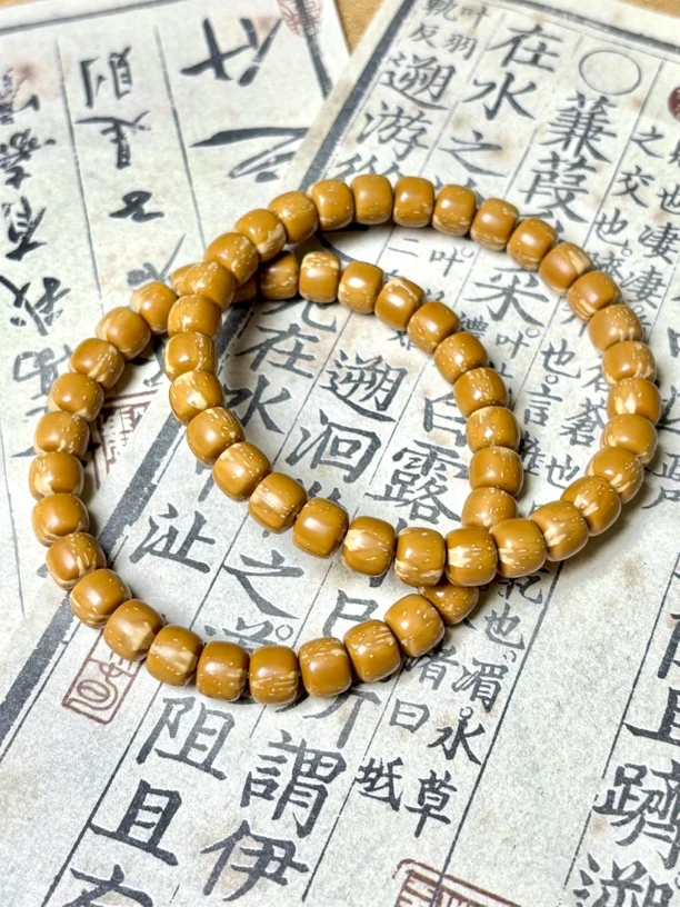 紫金鼠手串 纯肉老型 花皮实心鼠8*7mm尺寸全品