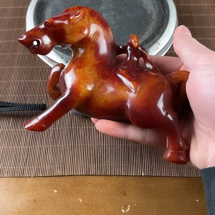 观***今和田玉未镶嵌挂件