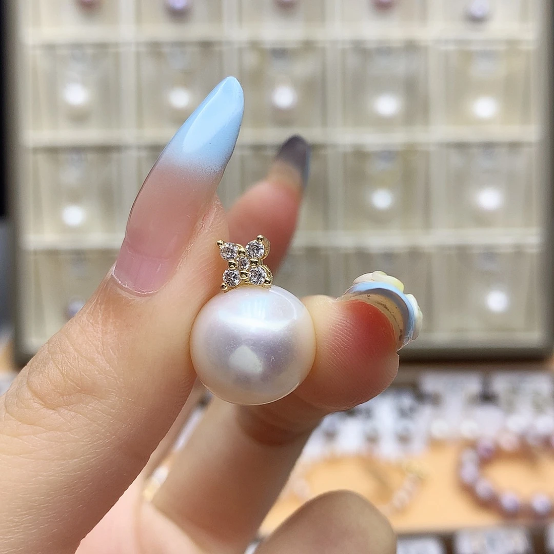 淡水珍珠合金颈饰