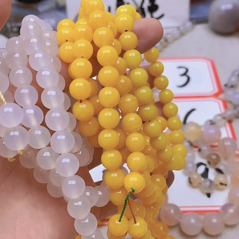 【闪购商品】玛瑙/玉髓未镶嵌珠宝半成品1*3