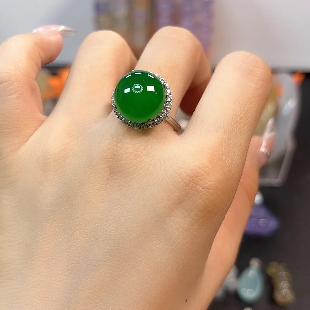 玛瑙/玉髓颈饰银S925镶嵌