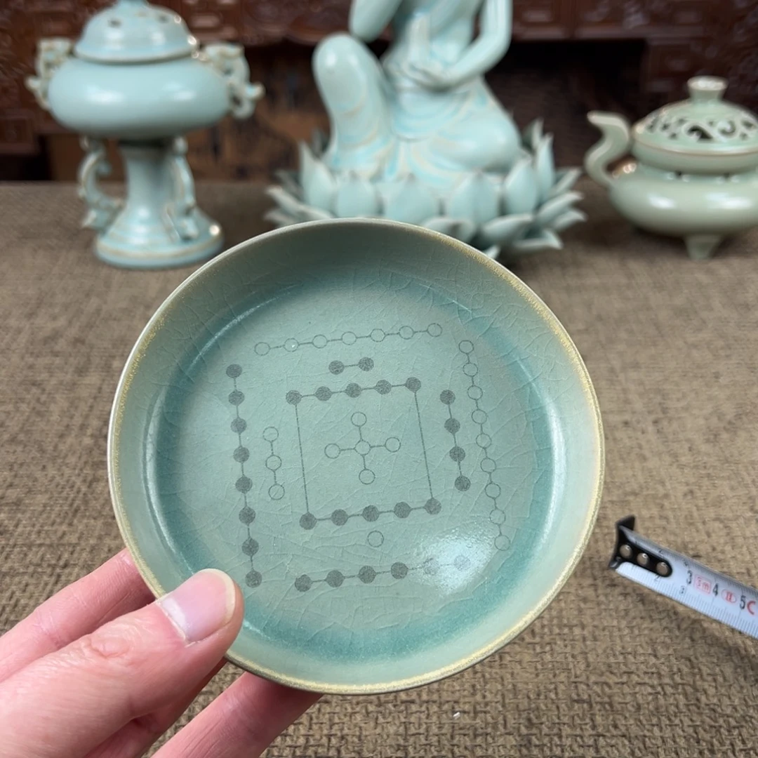 瓷片正能量陶瓷艺术品