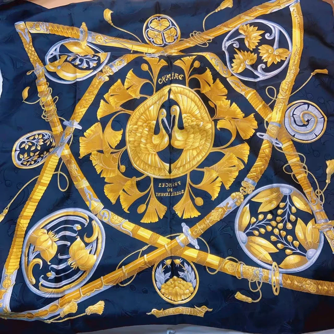 99新 Hermes/爱马仕 活动【小花念念】丝巾 90×90cm