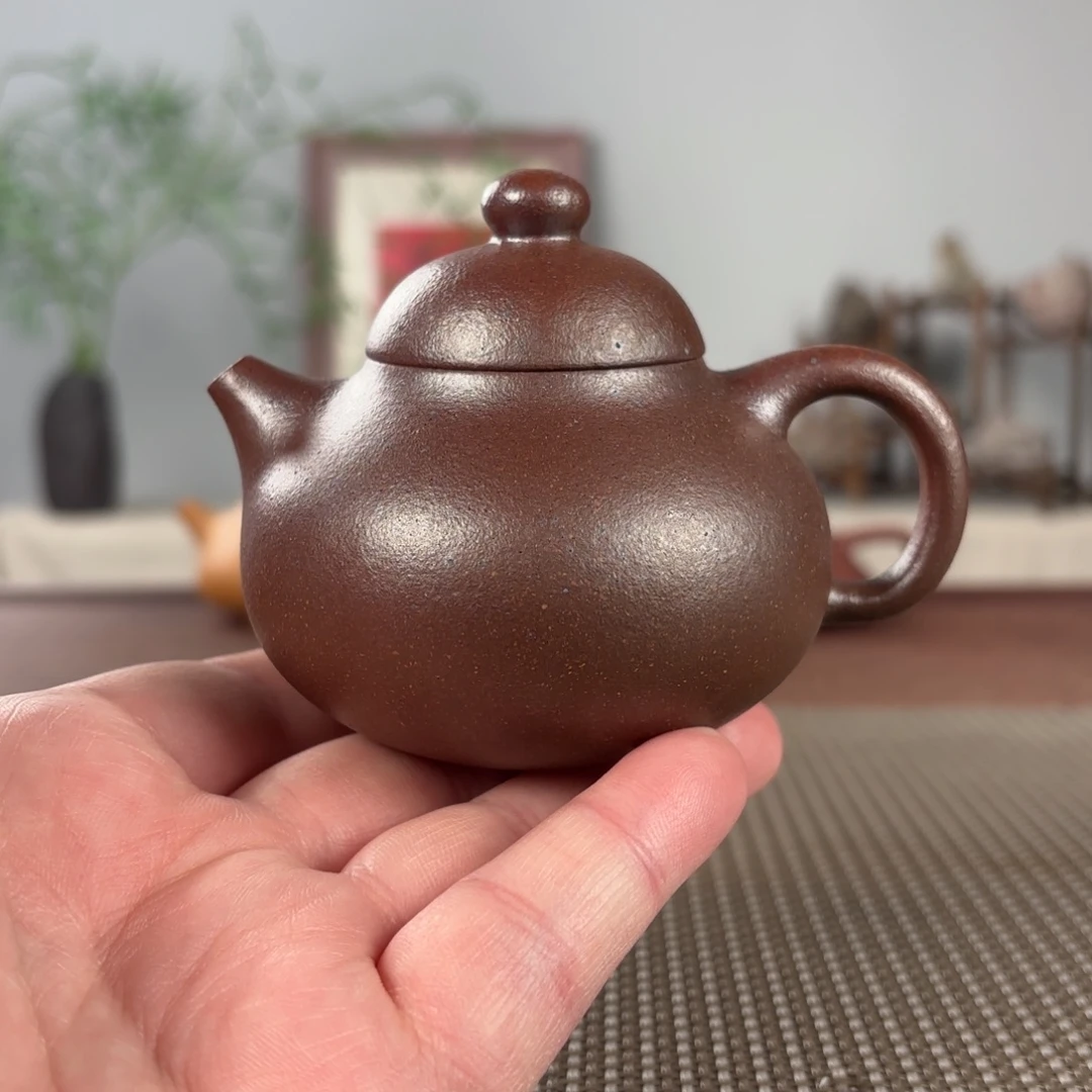 紫砂茶壶黄龙山原矿紫砂壶