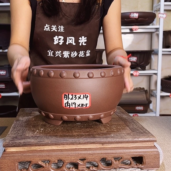 紫砂花盆等都是由一