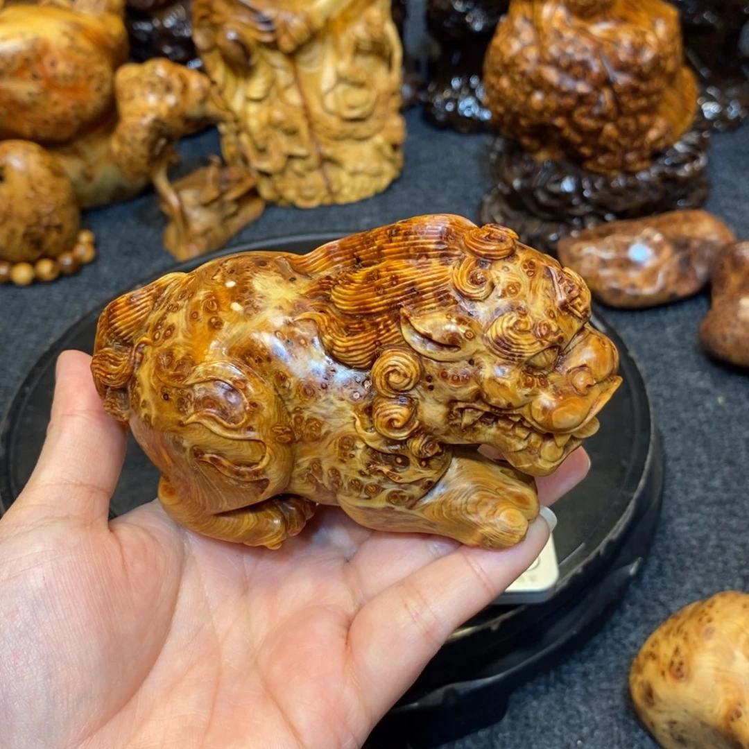 柏木（崖柏）暗****狸太行精品陈化黑金独留貔貅