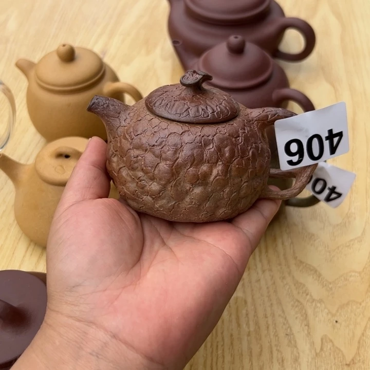 那***吗紫砂茶壶黄金段半手工190cc左右