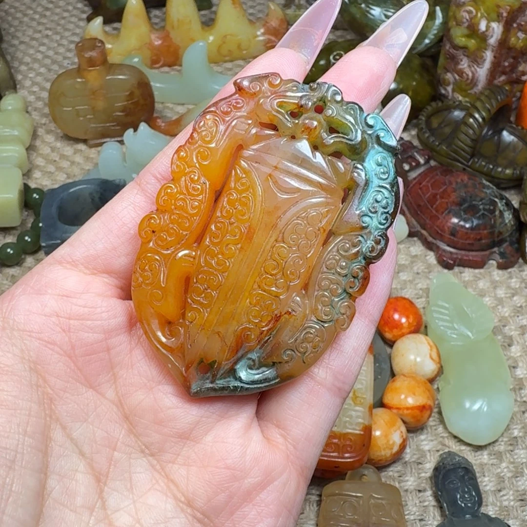 吊坠白玉菩提挂件