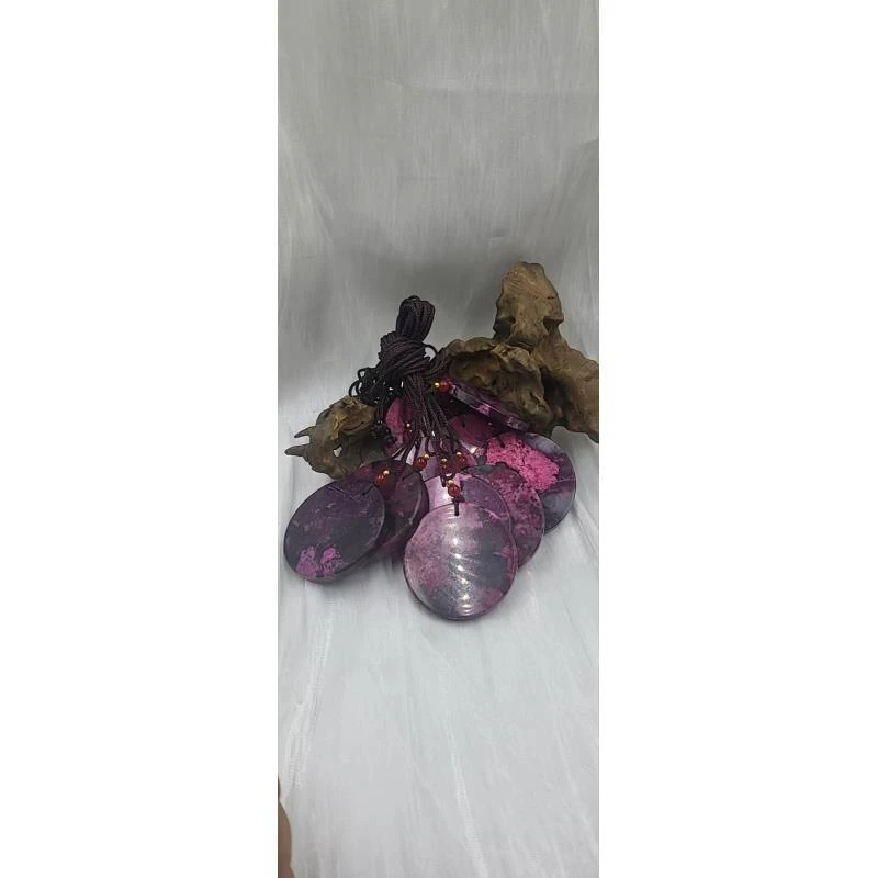 妖紫舒俱来圆牌吊坠男女同款随机之一