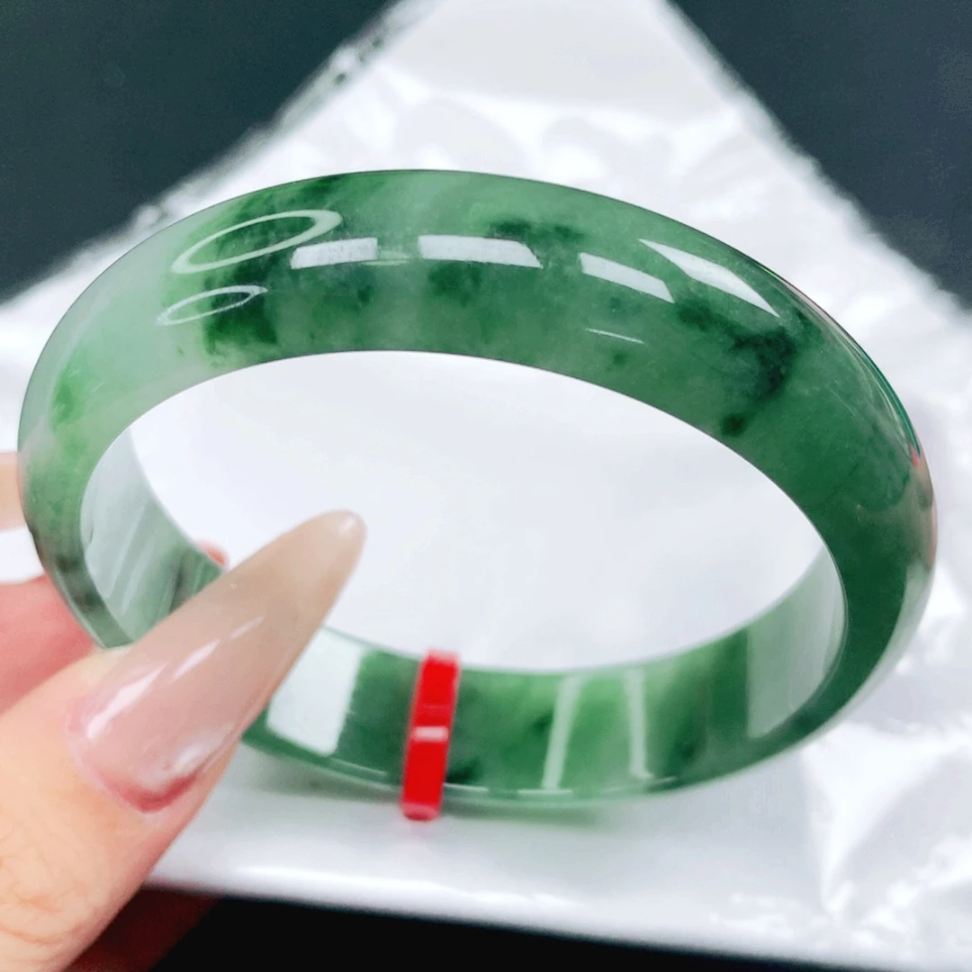 翡翠未镶嵌手镯58