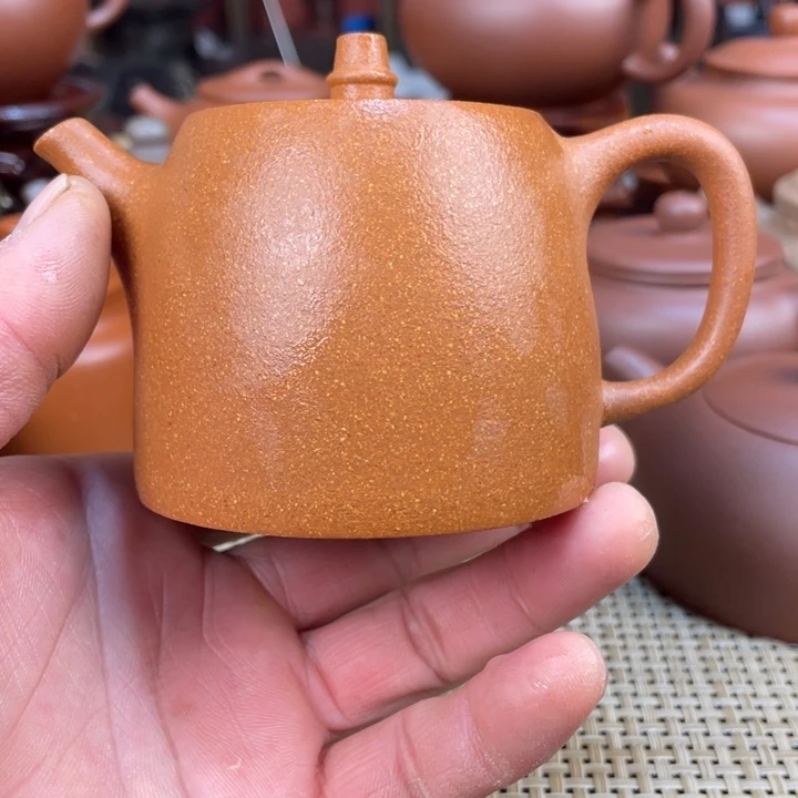 紫砂茶壶肆*将破泥汉责手工制作