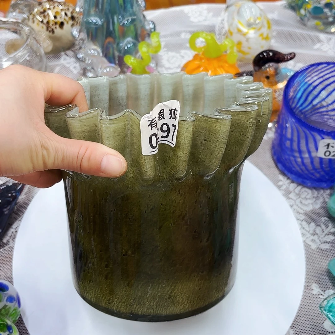 微瑕0297 安妮家居花瓶摆件不完美