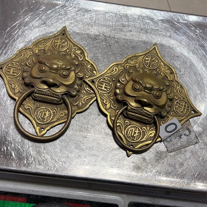 霍****）黄铜摆件工艺品摆件