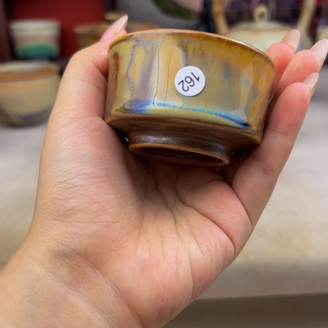 杯纯手工柴烧主人杯