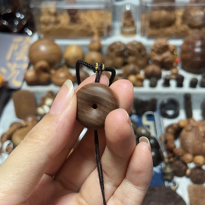 ╭***！其他檀香木平安扣保真印度迈索尔老山檀香