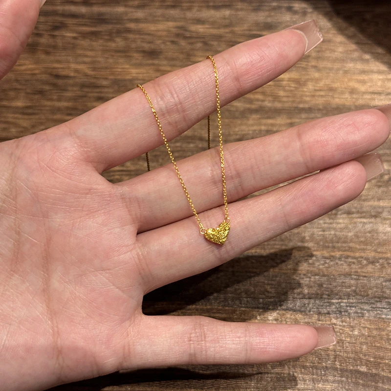 铜亚克力项链 千金风甜美女不掉色饰品百搭精致时尚简约