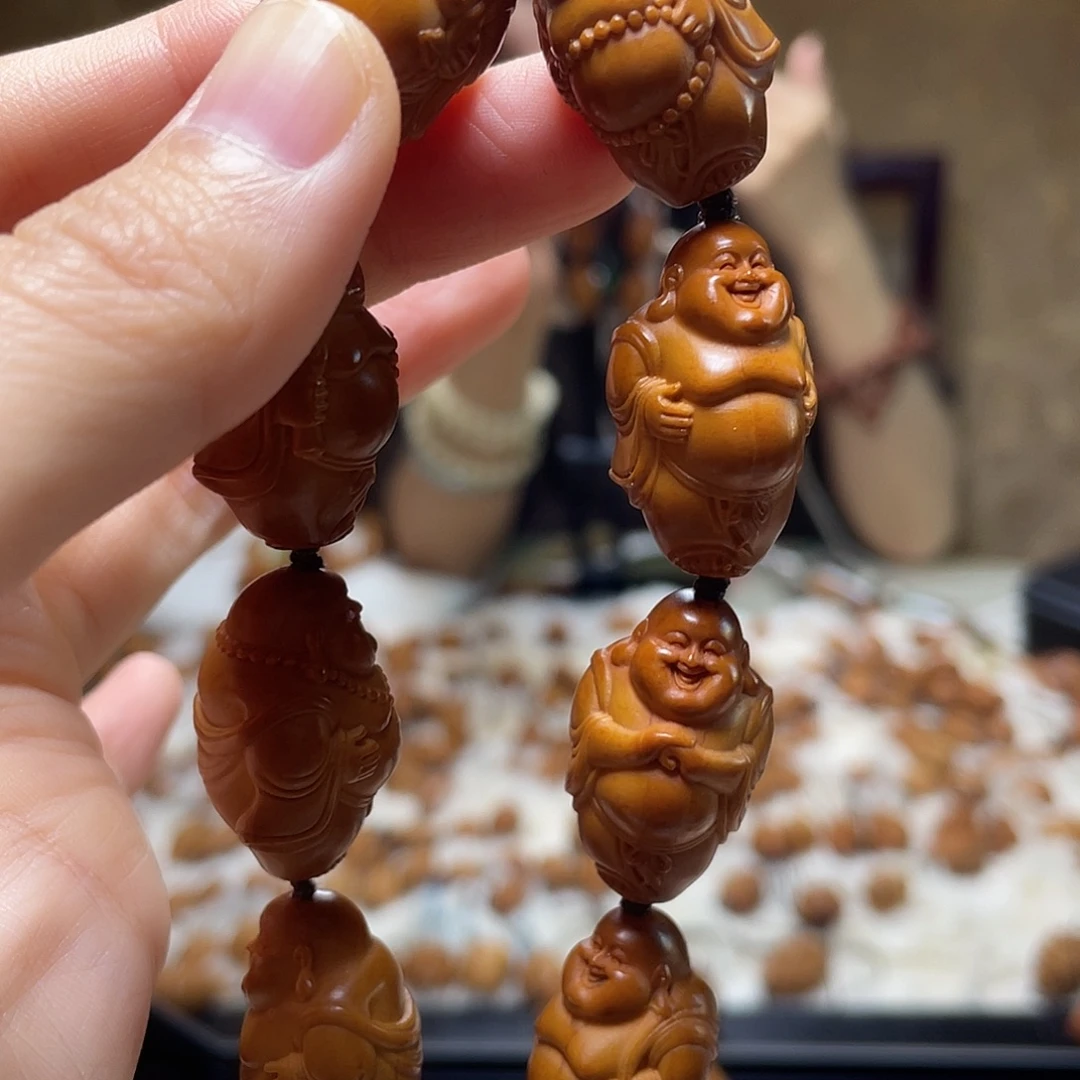 橄榄核手串/手链橄榄核 小金条