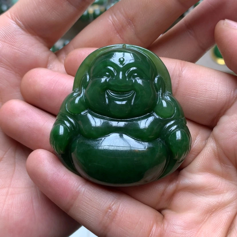 【闪购商品】颈饰未镶嵌和田玉（碧玉）