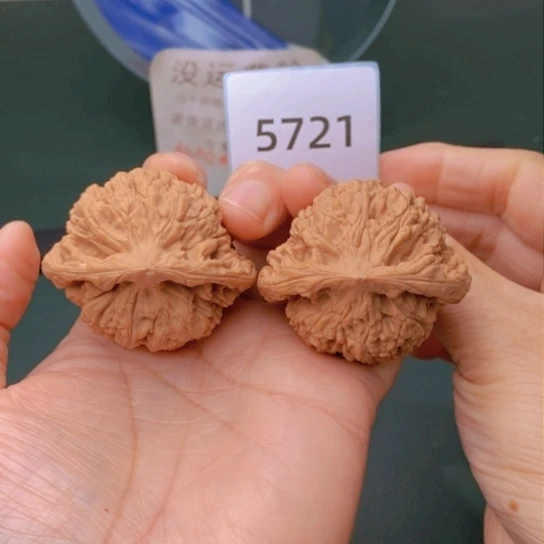 把件文玩核桃山*柏47.5官帽5721