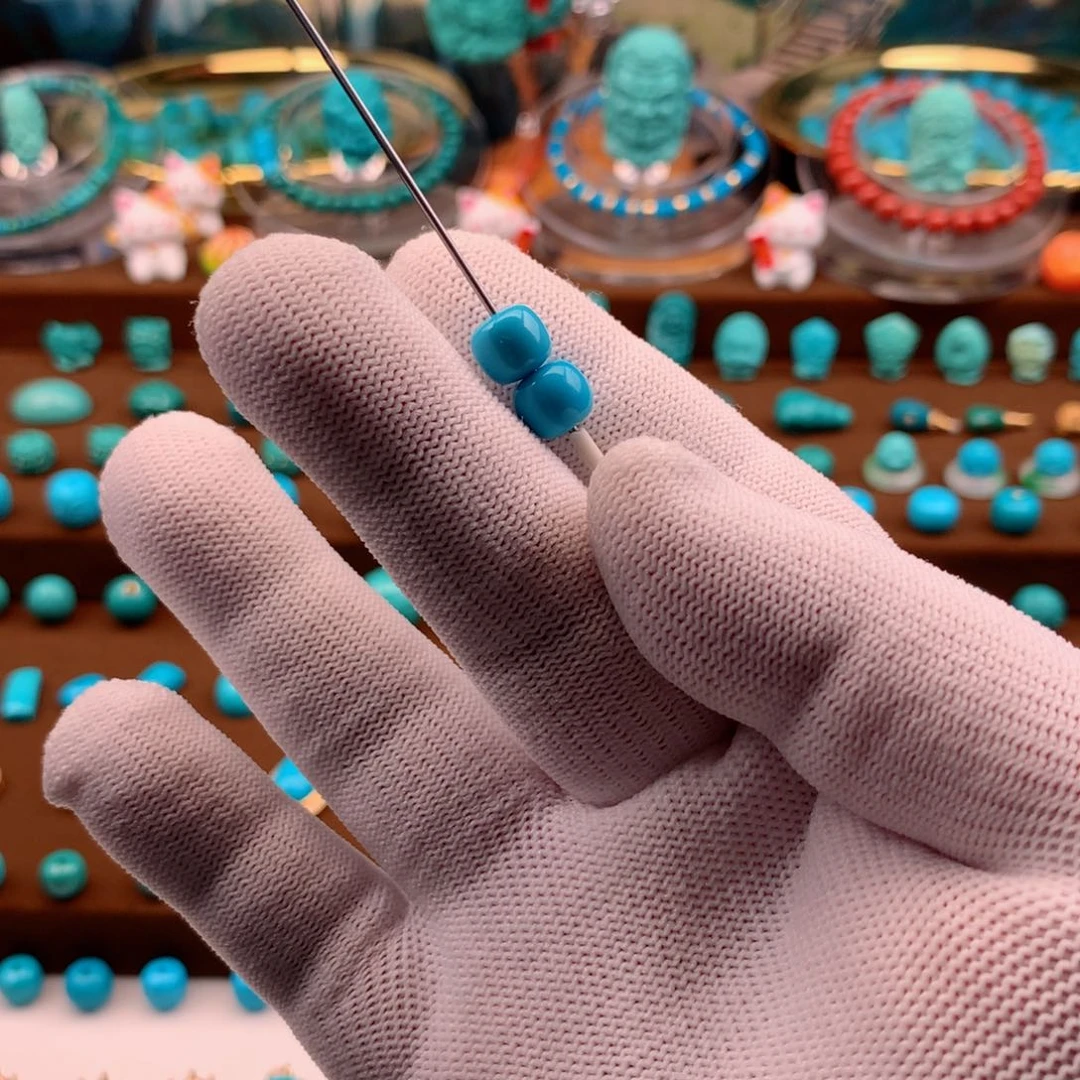 绿松石配饰未镶嵌情***！