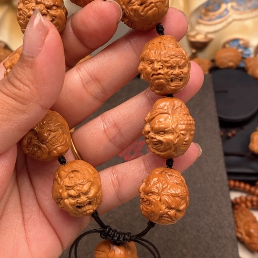 【闪购商品】橄榄核吊坠橄榄手工雕刻工艺