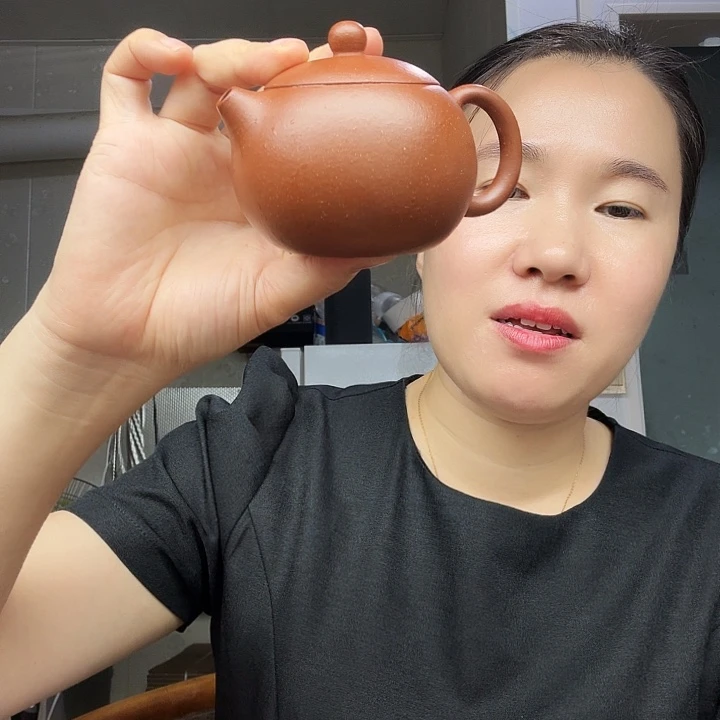 紫砂茶壶原矿杯手工降坡西施160cc