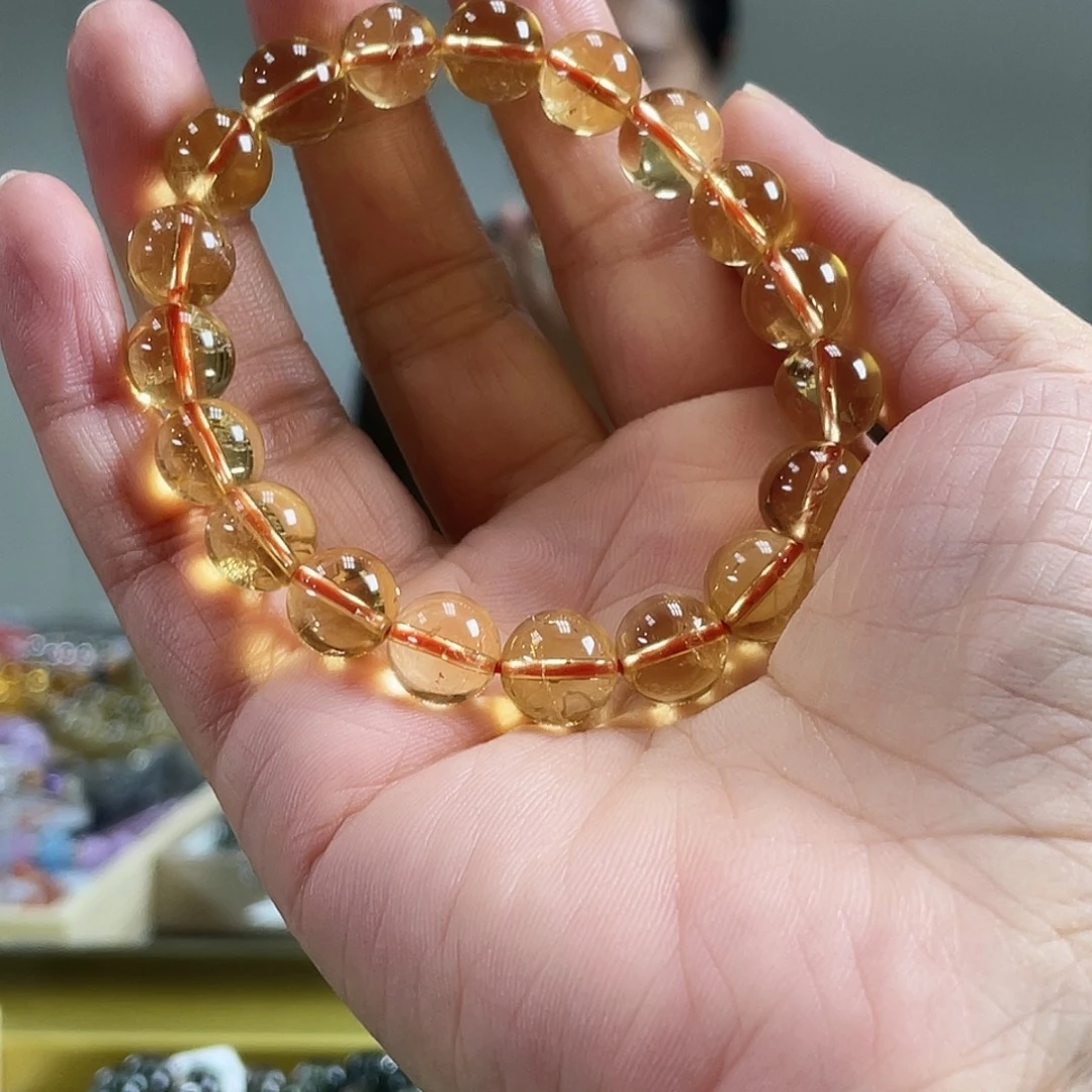 睿***妈水晶手链未镶嵌黄水晶