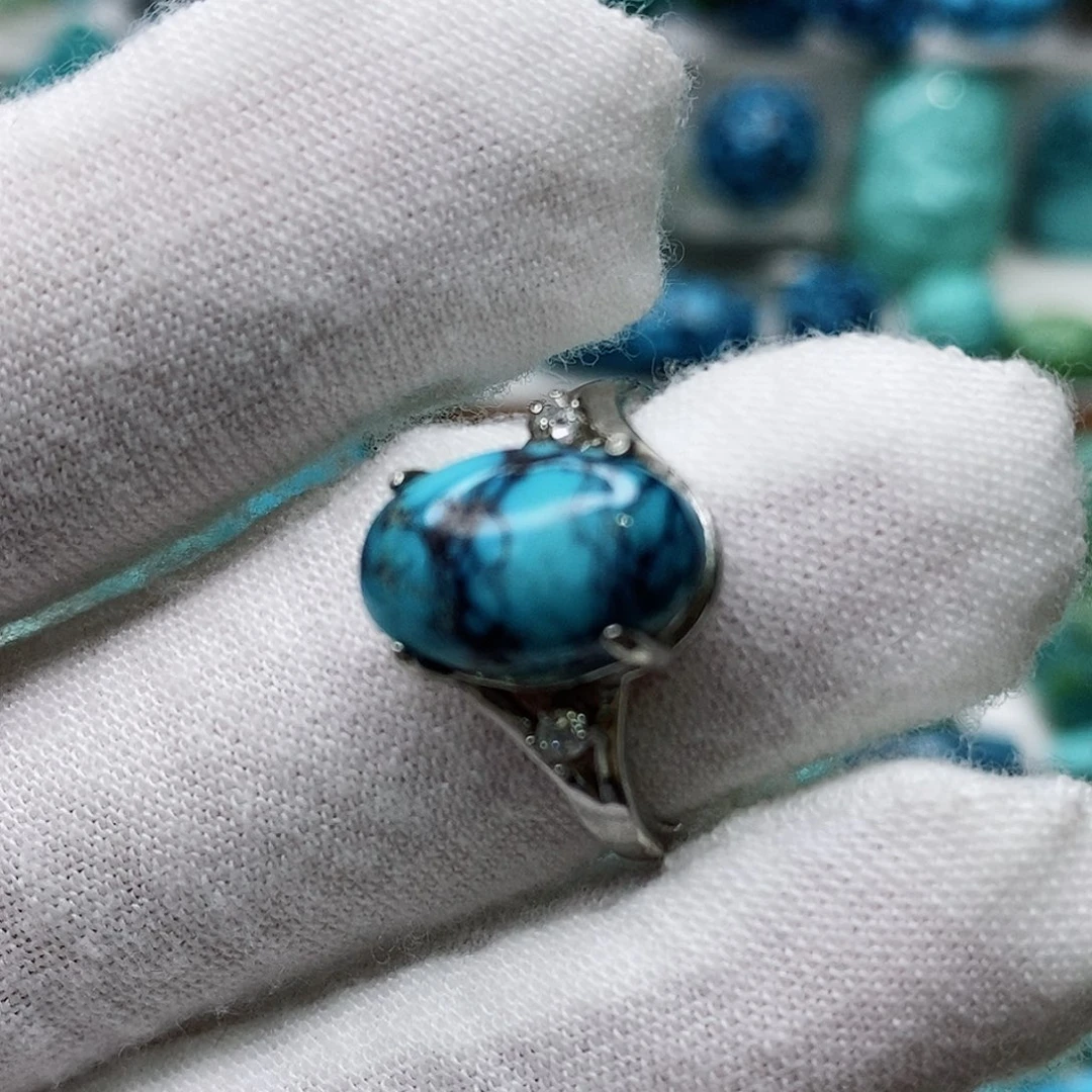 绿松石珠宝奇石未镶嵌