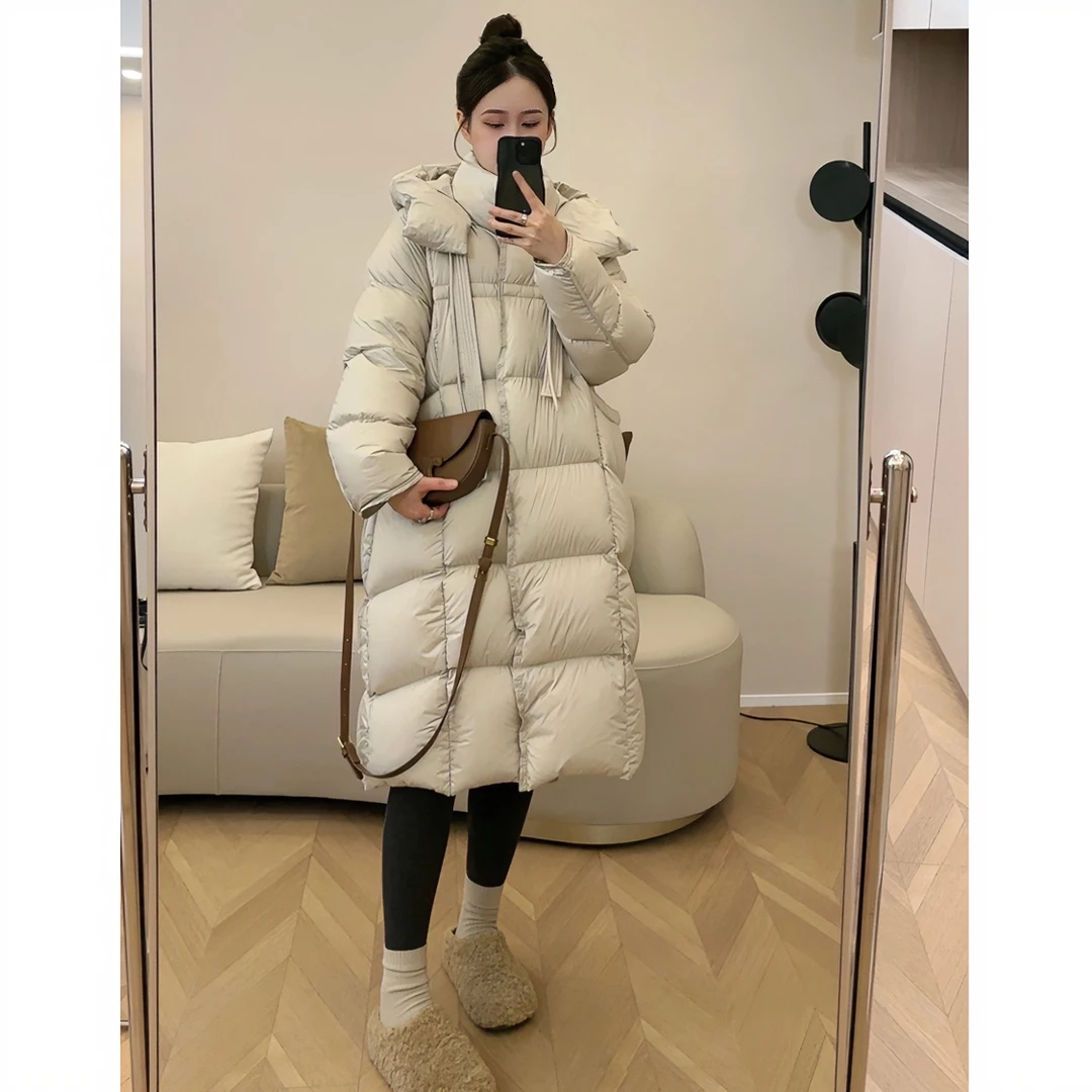 长款保暖羽绒服女冬季新款时尚高级感超好看时尚外套