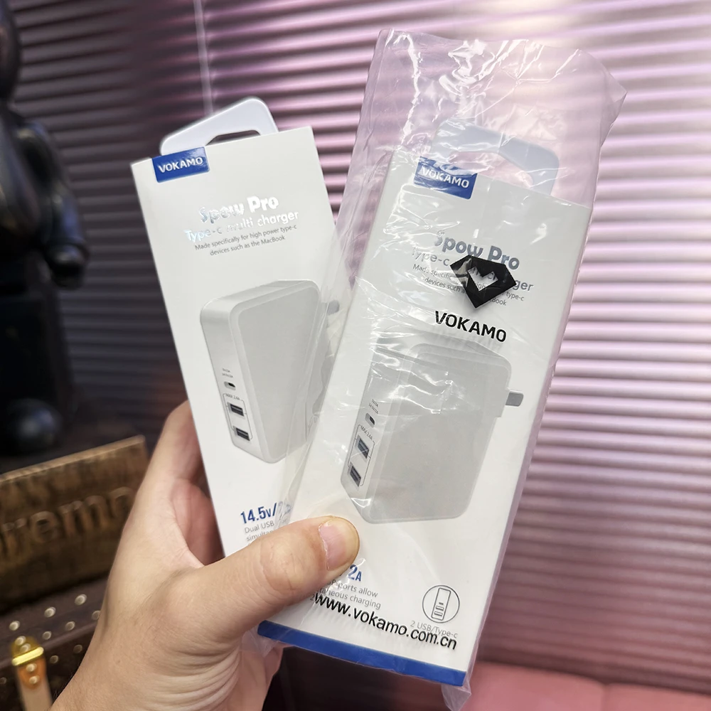 VOKAMOiPhone苹果充电器 48WPD快充头 平板iPad充电器多口合一装