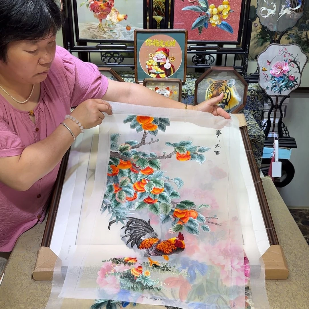 刺绣刺绣工艺精湛独特设计理念