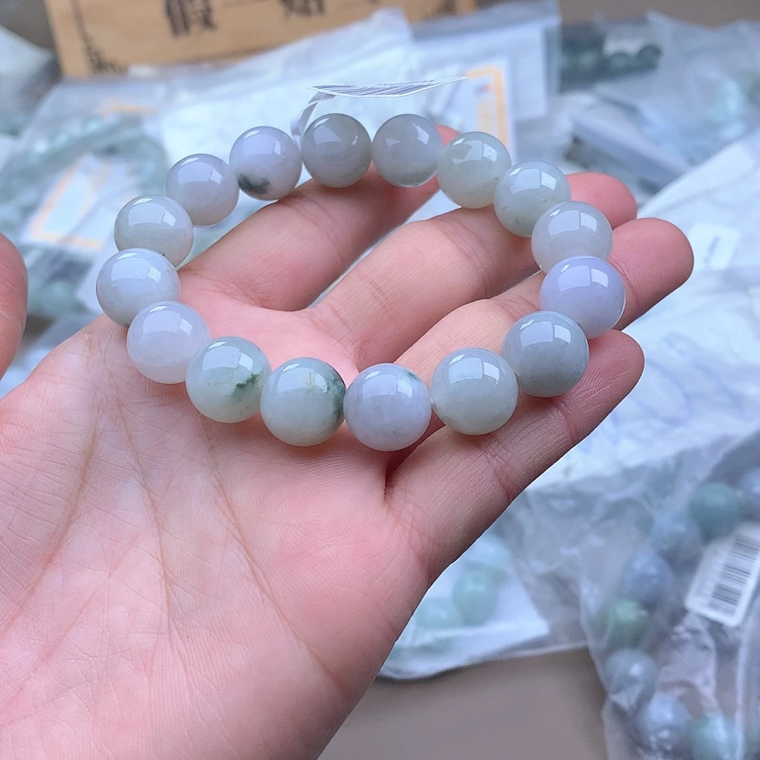 未镶嵌手串定制翡翠