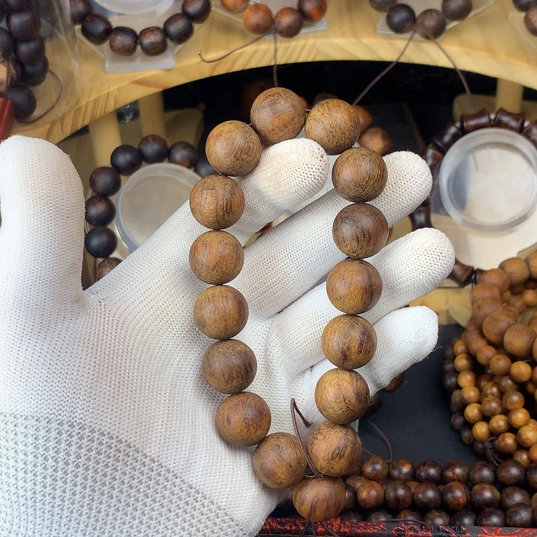 贡木手串/手链16红绿底粗抛特惠福利