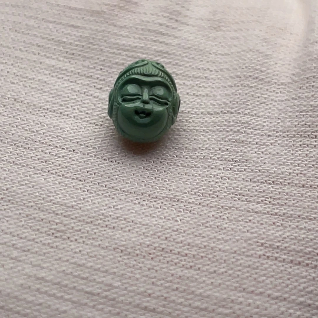 绿松石未镶嵌珠宝奇石精工猴头