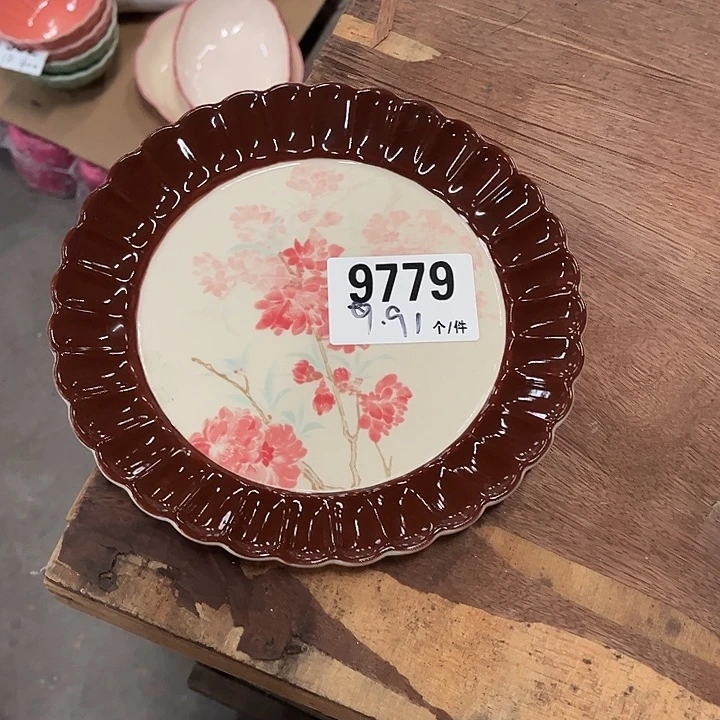 瓷微瑕外贸餐具9779