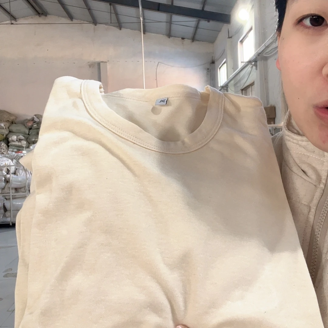 棉汉麻秋衣秋裤女式XL码套装