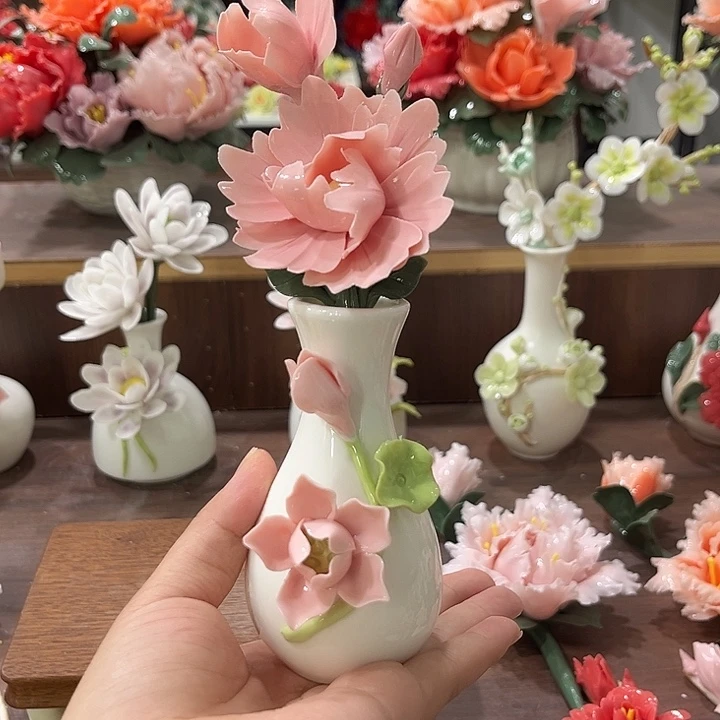 瓷片陶瓷工艺品摆件