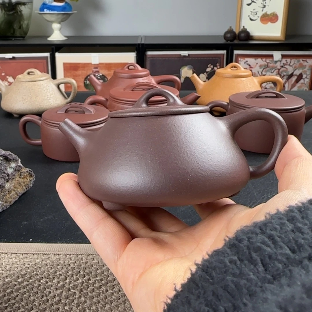 茶壶紫砂微瑕平盖