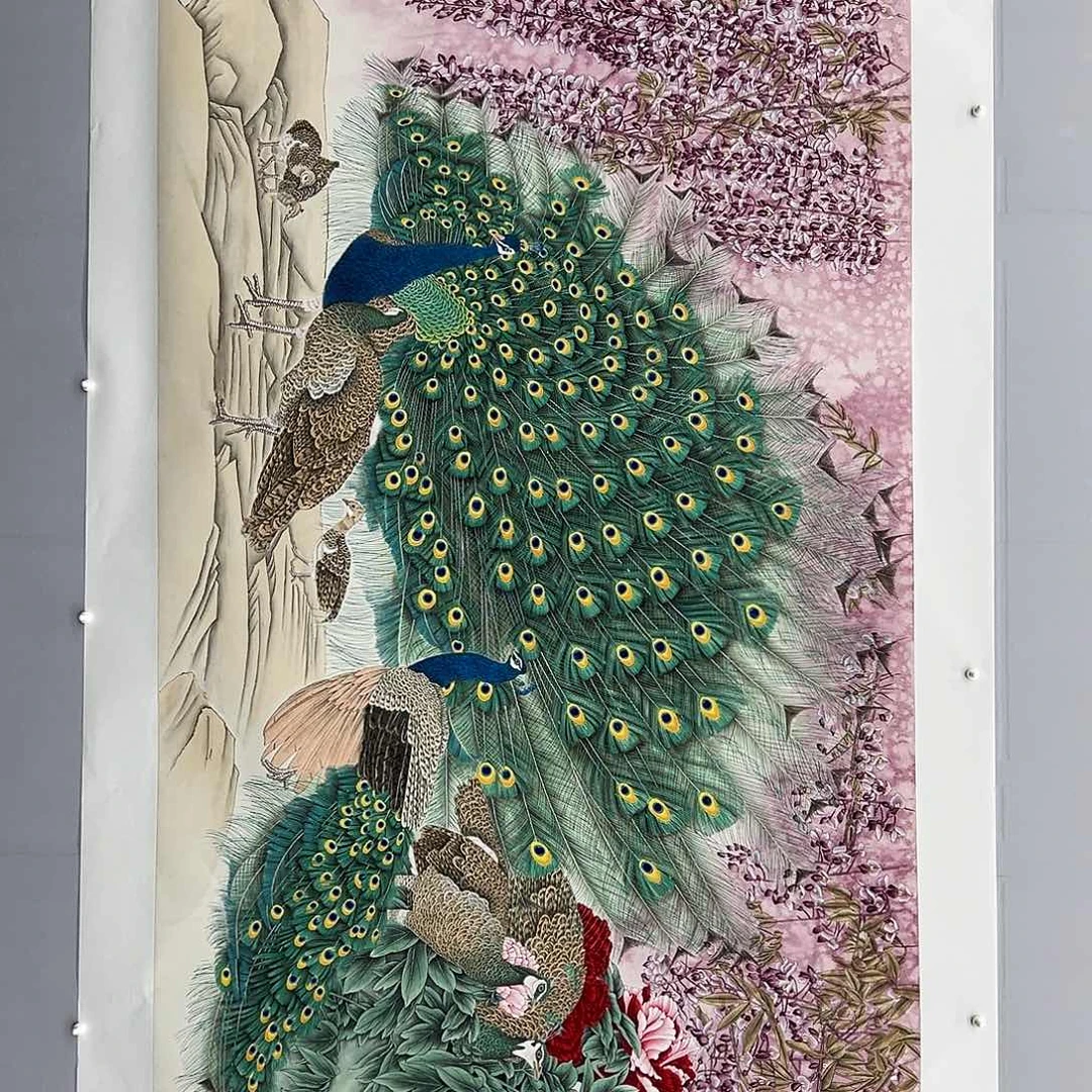 国画纯手绘作品欣赏