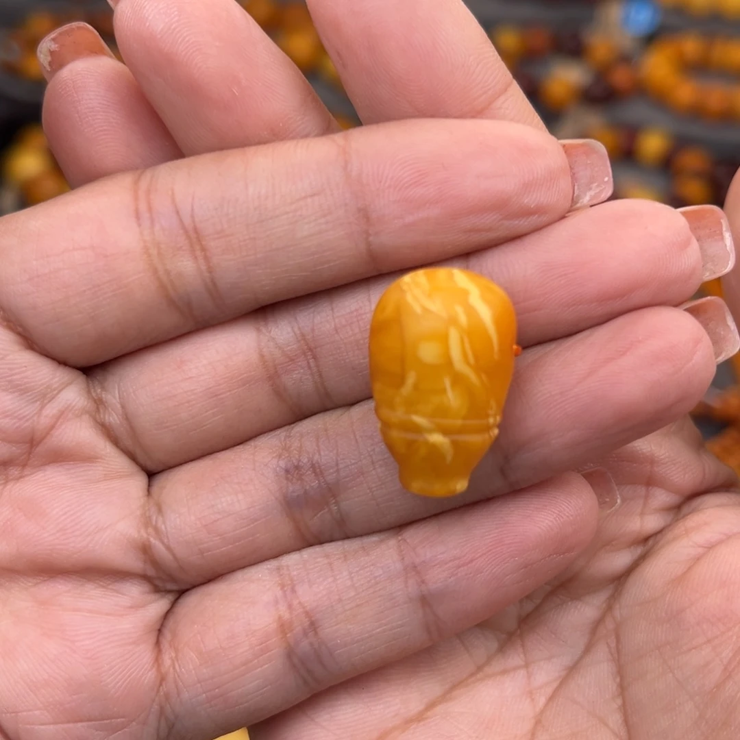 蜜蜡未镶嵌裸石蜜蜡W