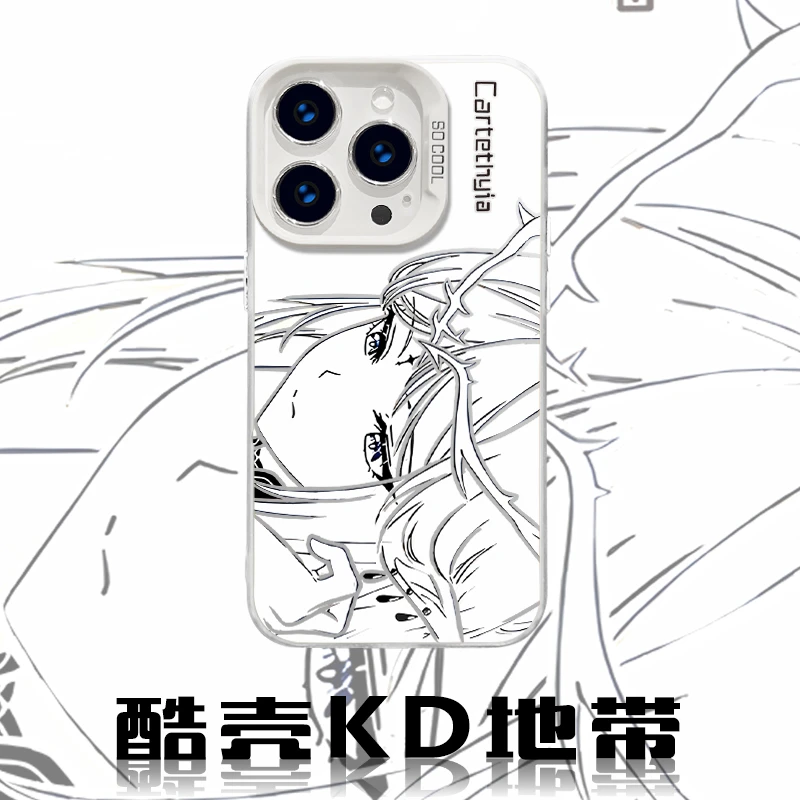 横板卡提希娅-CYB潮图创意适用苹果华为OPPO小米VIVO防摔手机壳