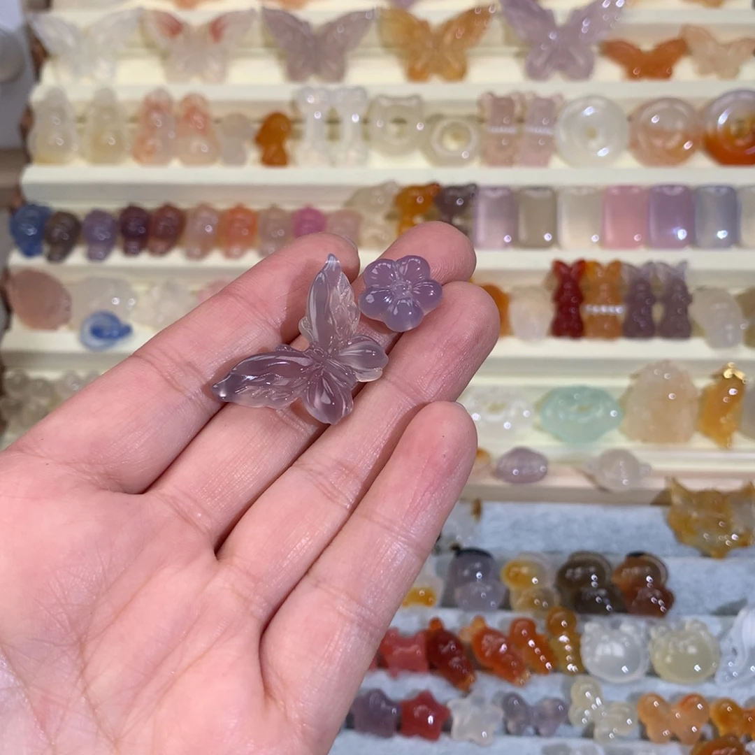 玛瑙/玉髓合金颈饰