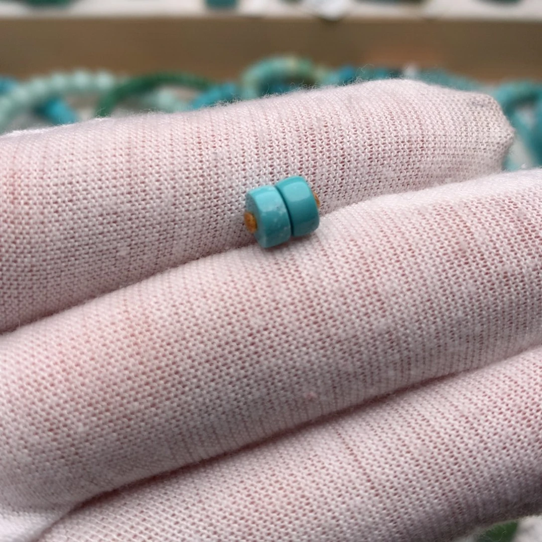 绿松石未镶嵌珠宝奇石6mm