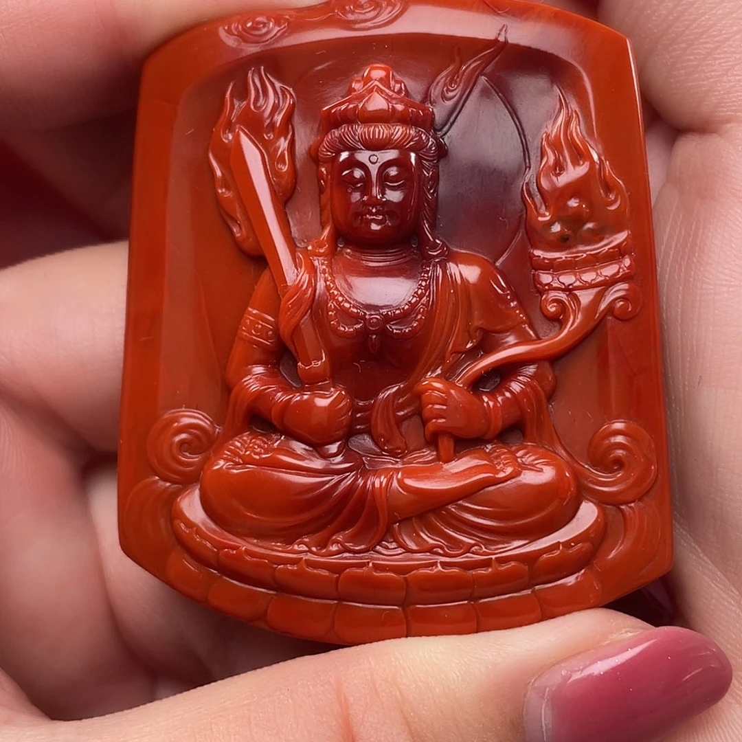 南红玛瑙未镶嵌南红吊坠
