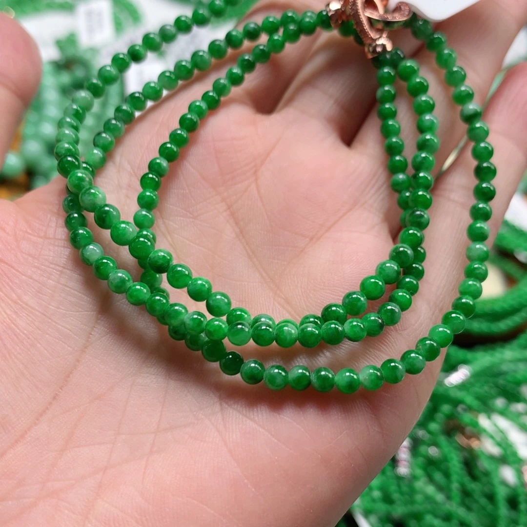 翡翠未镶嵌手链翡翠