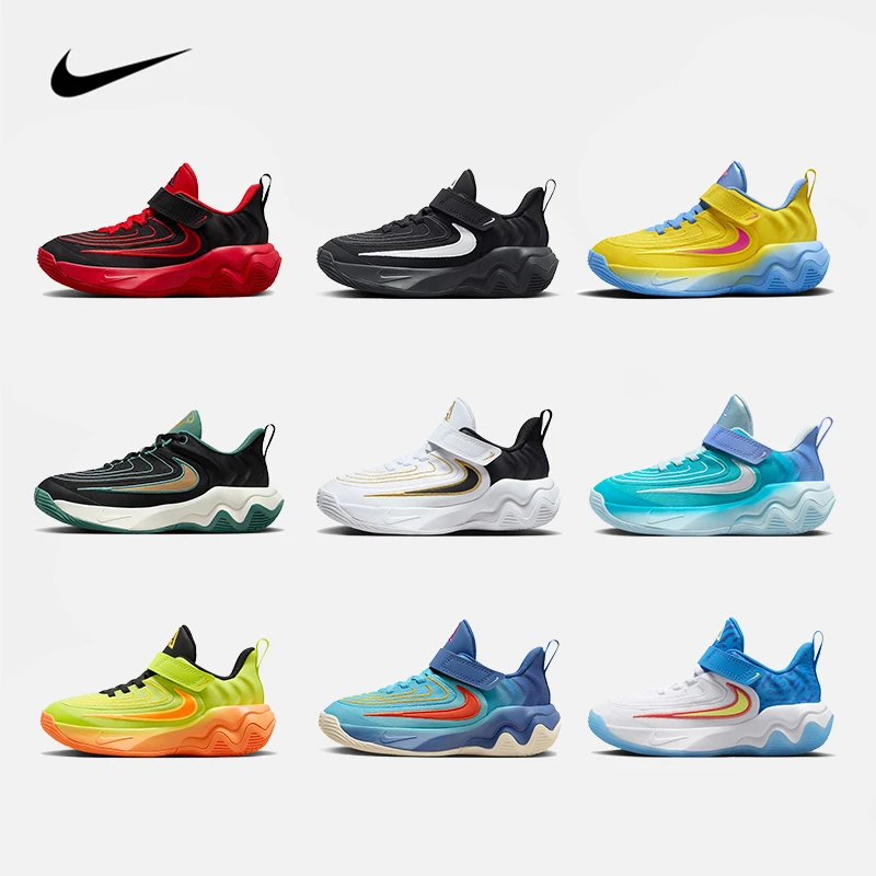 NIKE耐克儿童男女多色复古运动鞋篮球鞋FZ6733